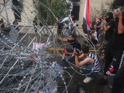 Los enfrentamientos comenzaron a primera hora de la mañana tras la reanudación de las movilizaciones luego de un paro de tres semanas. AFP