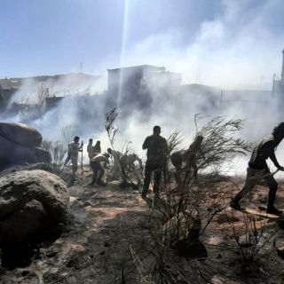 Suspenden clases en Baja California por incendios forestales