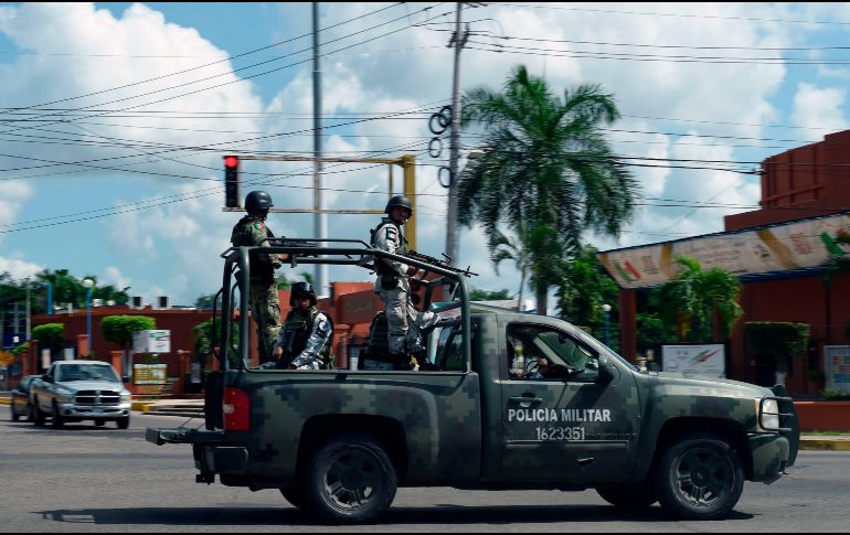 Els 18 de octubre, una fuerza de 230 elementos de las Fuerzas Especiales del Ejército arribó a Culiacán para sumarse a las labores de vigilancia. AFP/ARCHIVO