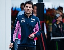 Pérez tuvo algunos problemas durante la práctica uno pues las condiciones de la pista y el clima en la Ciudad de México no eran las mejores. Imago7 / A. Ferretiz