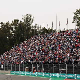 En su primer día, GP de México rompe récord de asistencia
