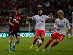 Los dirigidos por Leandro Cufré no encontraron contundencia frente al arco y se quedaron en 21 puntos. EL INFORMADOR / F. Atilano