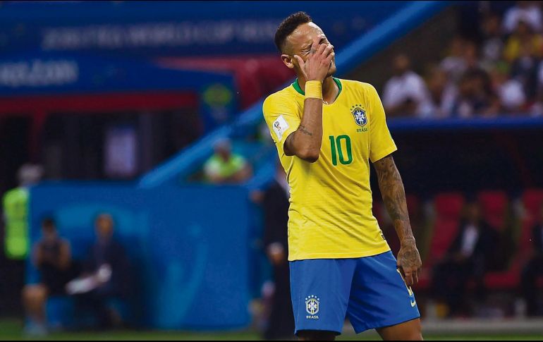 Neymar sufrió una lesión en el empate 1-1 ante Nigeria el 13 de octubre en Singapur. TWITTER/@neymarjr