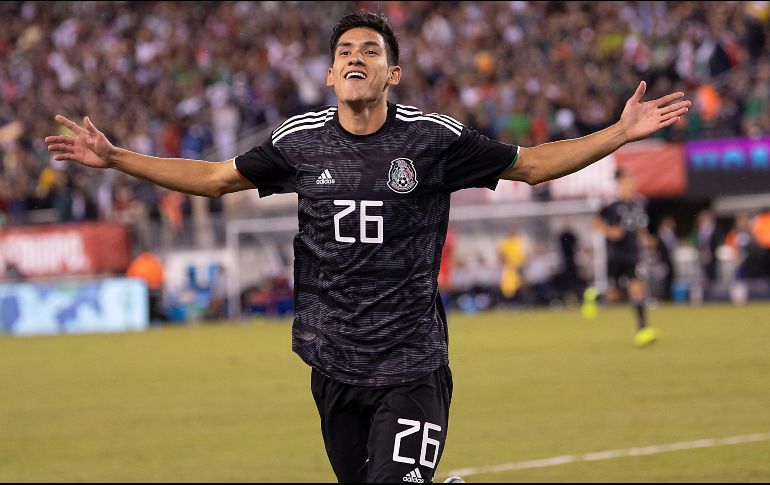 El volante del Galaxy está en la mira del Guadalajara, pero aún deben de llegar a un acuerdo con el Manchester City, dueño de su carta. IMAGO7/E. Espinosa