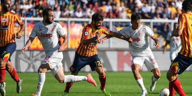 Sin Cristiano Ronaldo, Juventus deja ir puntos ante Lecce