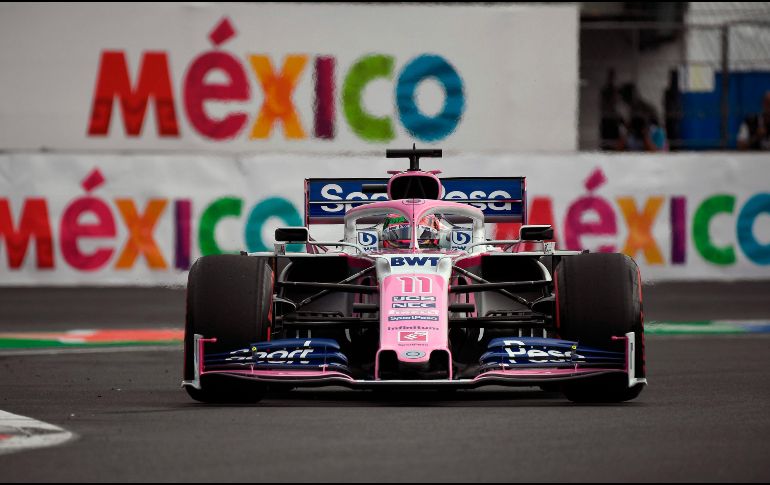 Aunque el tapatío mejoró lo hecho en la primera vuelta de la clasificación no fue suficiente y a menos que exista un sanción, saldrá de la posición 11 el día de mañana. AFP / A. Estrella