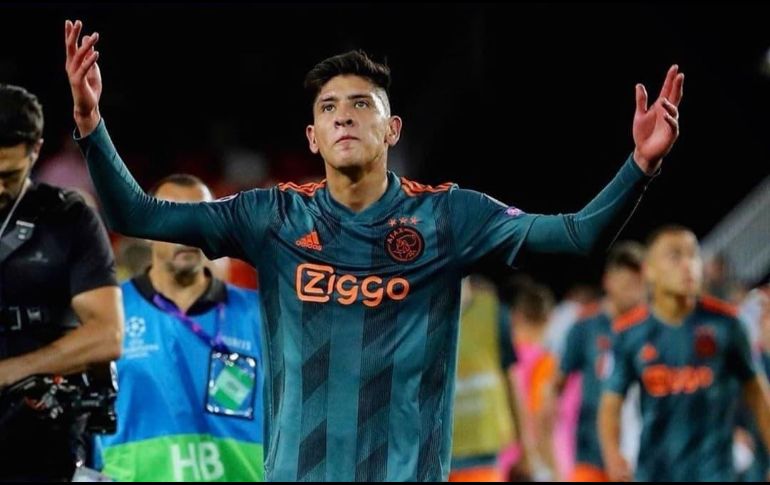 Edson Álvarez no ha mantenido regularidad como titular en el Ajax en Liga. INSTAGRAM / @edsonalvarez