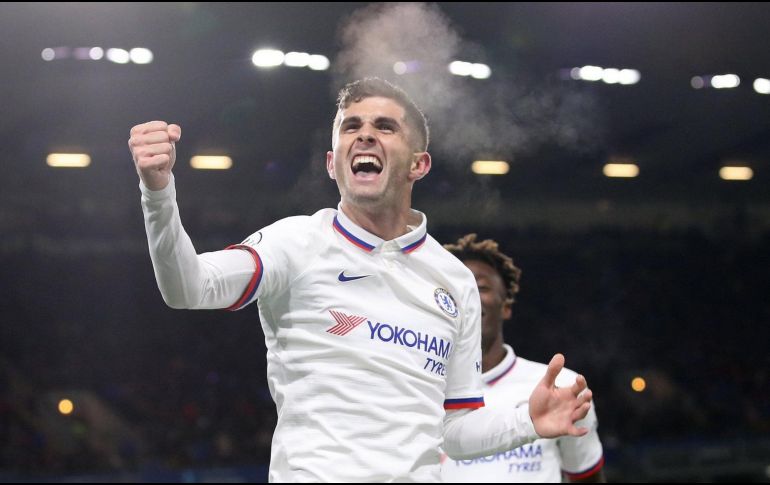 Christian Pulisic fue la gran figura del Chelsea ante el Burnley. TWITTER / @ChelseaFC