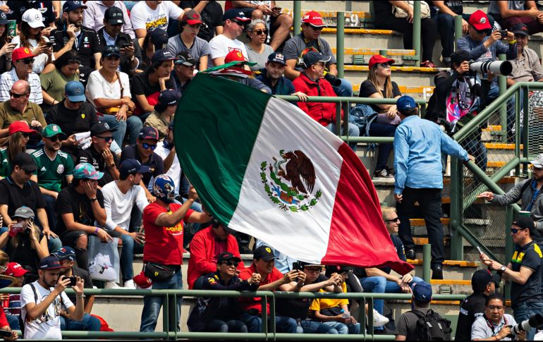 En esta edición del Gran Premio de México se espera que se concrete un nuevo récord de asistentes. Imago7 / A. Ferretiz