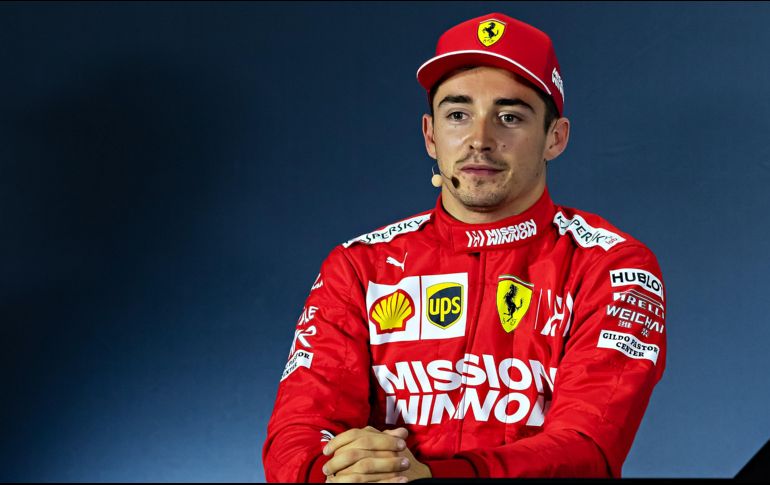 Charles Leclerc saldrá en la posición del honor en el Gran Premio de México seguido por su coequipero, Sebastian Vettel. Imago7