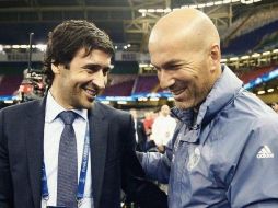 Raúl González y Zinedine Zidane fueron compañeros en los llamados 