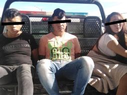 Los causantes del atraco fueron detenidos después de que se dieron a la fuga. ESPECIAL