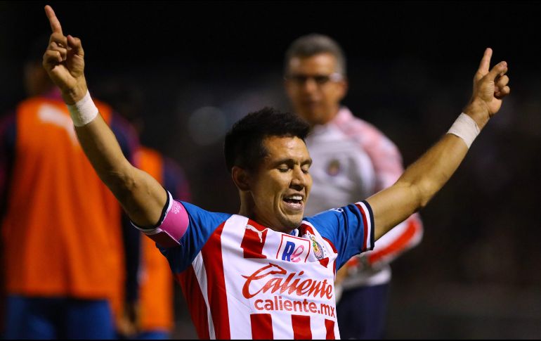 Molina también dijo estar contento por haber anotado un gol ante Juárez. AFP / ARCHIVO
