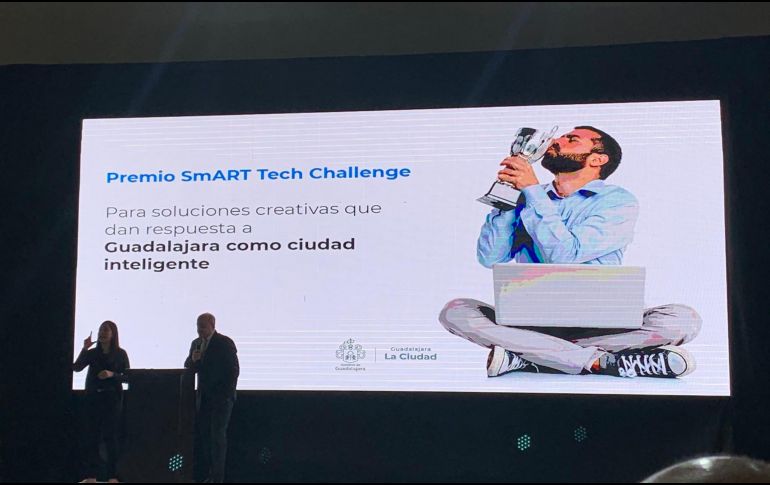 El premio “SmART Tech Challenge” premiará a los mejores proyectos de innovación con un alto impacto en la capital jalisciense. TWITTER / @Tavaresalaire