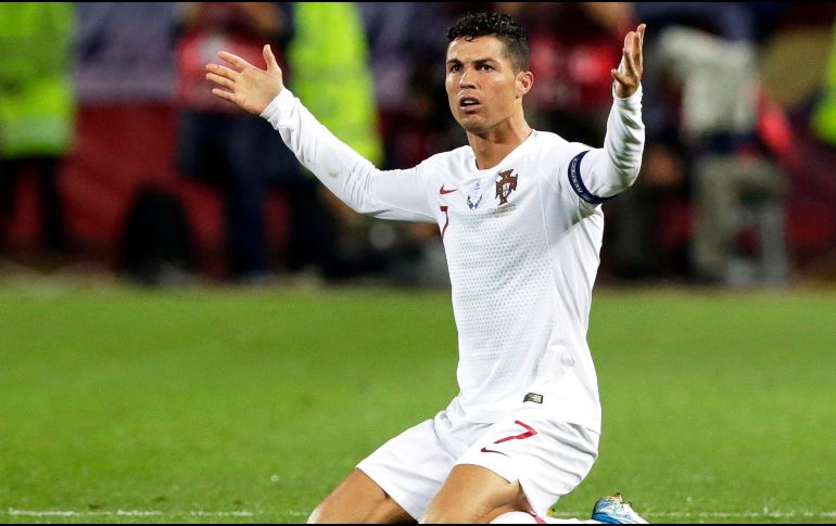 Cristiano Ronaldo deja en claro que se quiere mantener en el nivel más alto, con o sin Messi. EFE/ARCHIVO