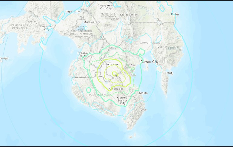 De momento, las autoridades no han informado de víctimas o daños materiales. ESPECIAL / USGS