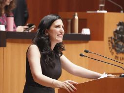 Kenia López Rabadán, presidenta de la Comisión de Derechos Humanos. FACEBOOK/KeniaLopezRabadan1