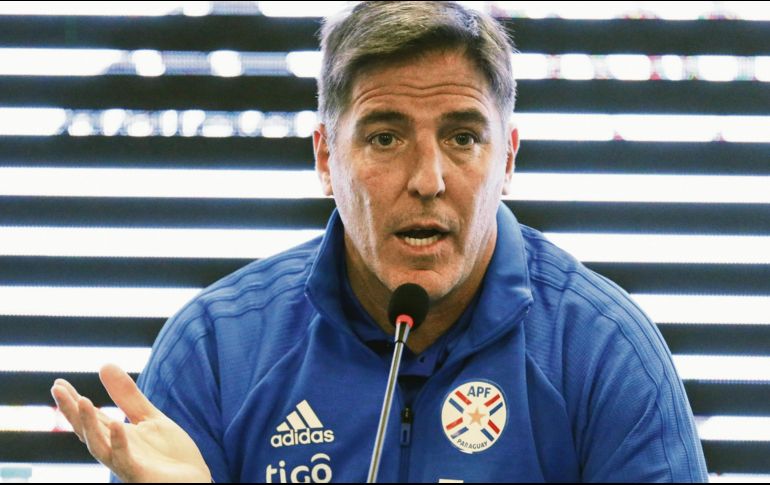 Eduardo Berizzo ha dirigido 12 encuentros a la Selección de Paraguay. EFE