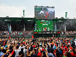 La edición de este año de la carrera de la F1 fue la más concurrida, a comparación con años anteriores, con una asistencia de 345 mil aficionados. IMAGO7