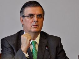 Ebrard informa que el nombramiento queda suspendido en lo que el Comité de Ética de la SRE verifica la información. NTX/ARCHIVO