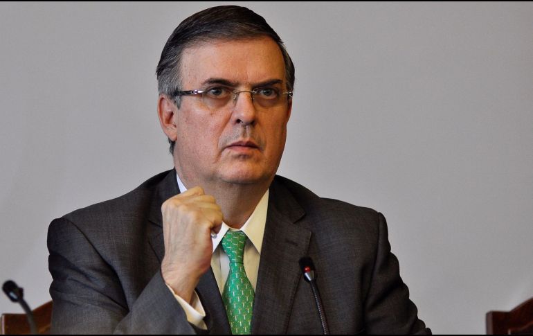Ebrard informa que el nombramiento queda suspendido en lo que el Comité de Ética de la SRE verifica la información. NTX/ARCHIVO