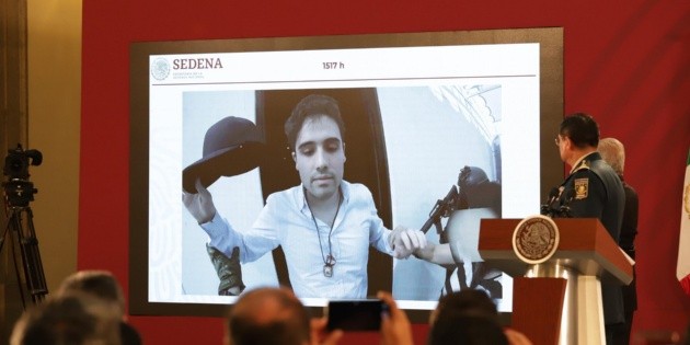 Difunden video sobre captura de Ovidio Guzm&aacute;n en Culiac&aacute;n