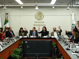 El día de hoy, el pleno del Senado de la República votará la terna dada a conocer este martes para elegir al nuevo ómbudsman. SUN/D. Simón