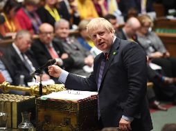 El Parlamento quedará clausurado como máximo el próximo 6 de noviembre para dar comienzo a la campaña electoral propuesta por Johnson. EFE/J. Taylor