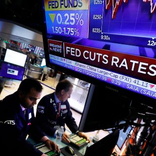 Wall Street reporta ganancias por recorte de la Fed a tasas