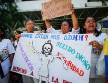 El paro se cumple en 20 estados de los 23 del país, informaron los gremios de enfermeras. AP / A. Cubillos