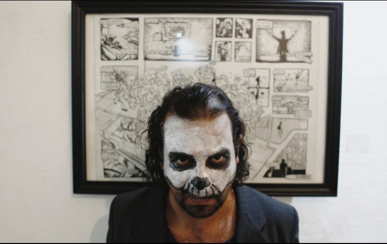 El integrante del Colectivo Monoleaks invita disfrutar de esta expresión artística. EL INFORMADOR / A. Camacho
