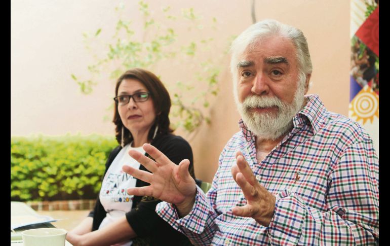 El coordinador de Patrimonio Cultural y de Casa ITESO Clavigero ofreció detalles sobre la exposición que se inaugura hoy. EL INFORMADOR / E. Barrera