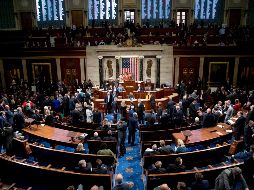 Por 232 votos a favor y 196 en contra, sacaron adelante un texto que marca una hoja de ruta para continuar con una investigación que hasta ahora se ha desarrollado a puerta cerrada. AP / A. Harnick