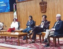 Durante el evento, el director de la Preparatoria No. 5, José Manuel Jurado Parres afirma que 