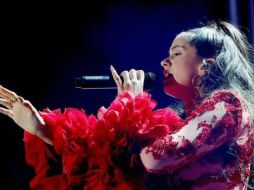 Rosalía se encontraba en Sevilla para recibir un premio. TWITTER / @rosaliavt