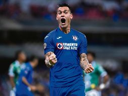 Milton Caraglio fue el autor del gol que mantiene las esperanzas celestes. IMAGO7