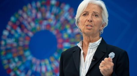 Christine Lagarde es la primera mujer en esta posición. AFP