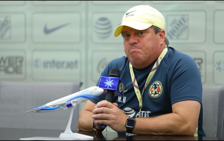 Miguel Herrera podrá estar en la banca en el duelo entre América y Santos tras cumplir una sanción de tres partidos. Imago7 / A. Paulin