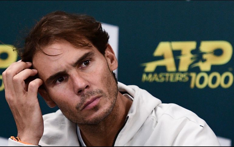 Tras la salida de Nadal del certamen parisino, Denis Shapovalov clasificó a la final sin jugar y enfrentará al serbio Novak Djokovic. AFP / M. Bureau