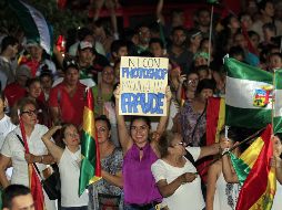 Bolivia registra desde hace 12 días numerosas manifestaciones a favor y en contra de los resultados de los comicios. EFE / J. Carlos