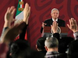 López Obrador afirmó que su gobierno seguirá trabajando con todos los líderes del mundo. NTX / J. Lira