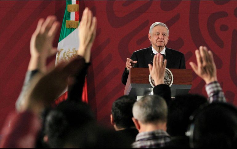 López Obrador afirmó que su gobierno seguirá trabajando con todos los líderes del mundo. NTX / J. Lira
