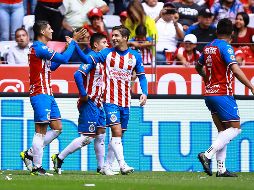 Las victorias sobre el FC Juárez (2-1) y el Toluca (3-1) de la más reciente semana, dieron la posibilidad a las Chivas de salir del último sitio. IMAGO7 / ARCHIVO