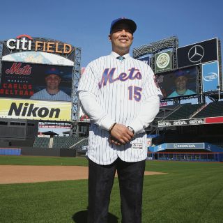 Carlos Beltrán, orgulloso de su origen