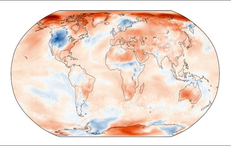 Octubre se suma a junio, julio, agosto y septiembre, como los meses que alcanzaron altos niveles de temperatura a nivel global. TWITTER / @CopernicusEU