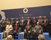 Este martes se realizó la ceremonia del Reconocimiento Gonzalo Río Arronte a las mejores prácticas en el cobro-pago del agua. EL INFORMADOR / Y. Mora