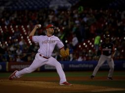 El equipo azteca se combinó con buenas actuaciones en la lomita y en la caja de bateo para vencer de manera contundente a los holandeses. EL INFORMADOR / F. Atilano