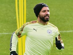 Sergio Agüero. El argentino buscará hacerle daño al Atalanta. AFP