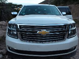 Uno de los tres vehículos en que viajaban los integrantes de la familia LeBarón en los límites de Sonora y Chihuahua. El ataque dejó nueve muertos. AFP/ARCHIVO