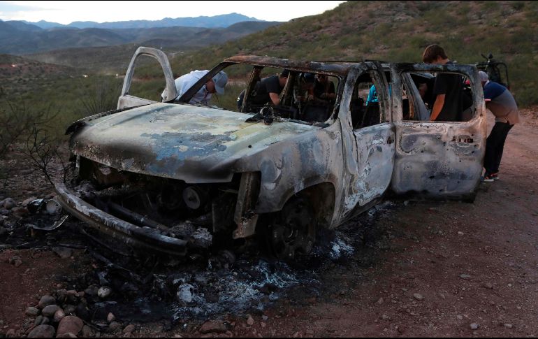 Mendoza Ruiz detalla que se registraron tres agresiones a igual número de vehículos. AFP / STR